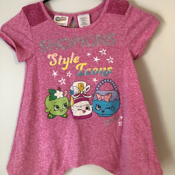Shopkins Other - girls Shopkin Tshirt Shopkins Other - girls Shopkin Tshirt